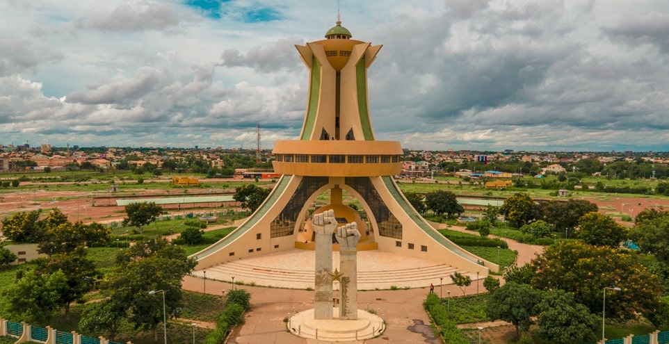 Quelques infrastructures clés du Burkina Faso