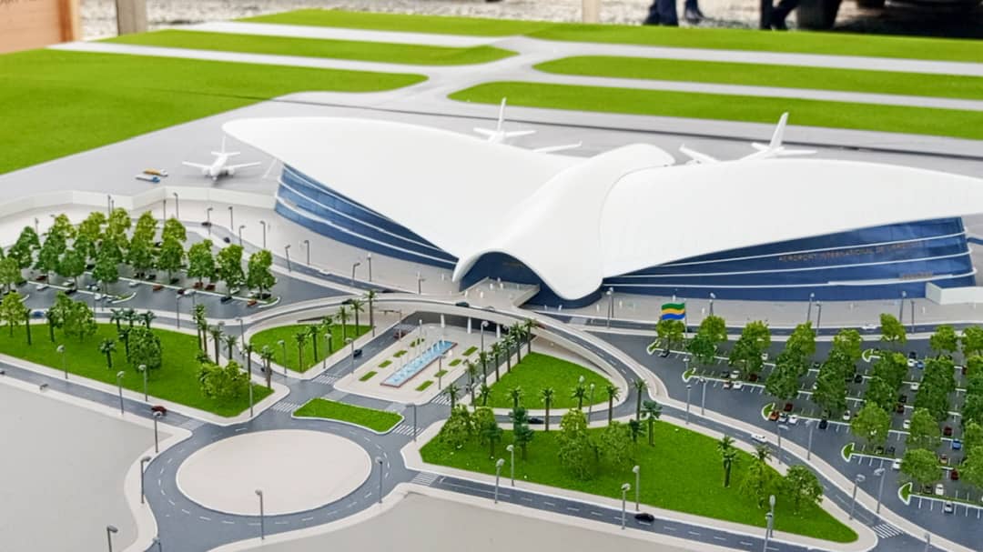 Les travaux des chantiers du nouvel aéroport d’Andem et de la ville futuriste de Libreville 2 lancés